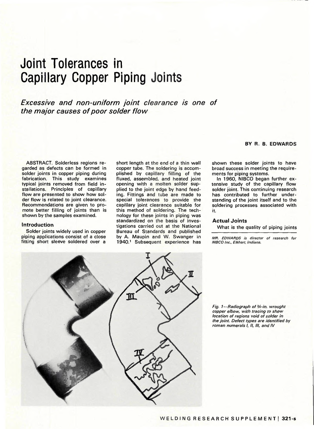 Joint Tolerances in Capillary Copper Piping Joints