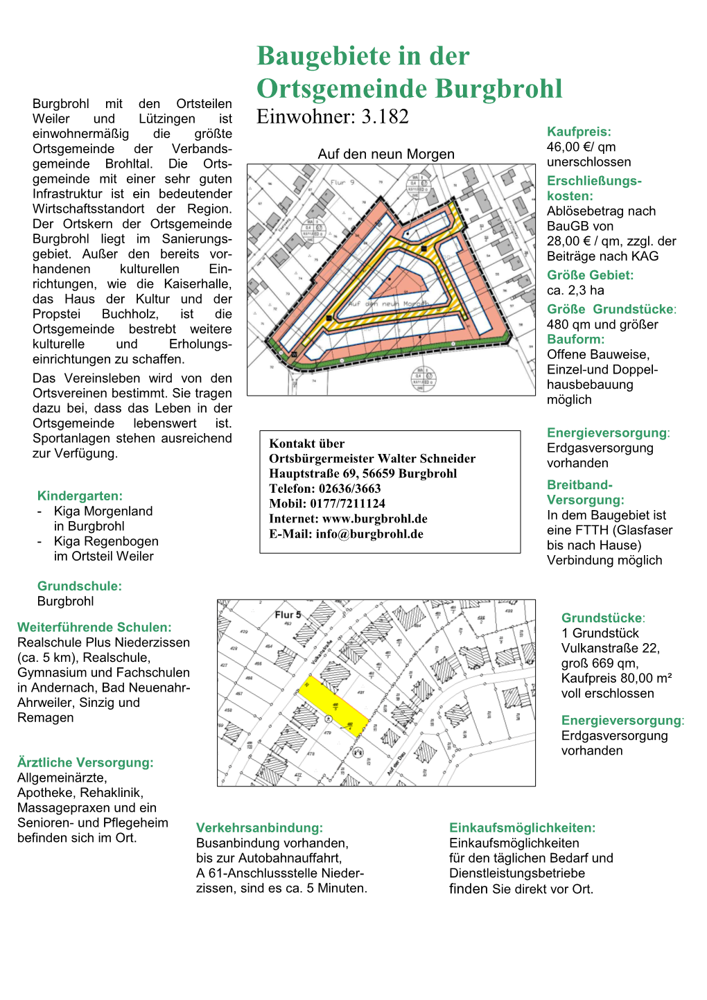 Neue Seite Für Broschüre Burgbrohl