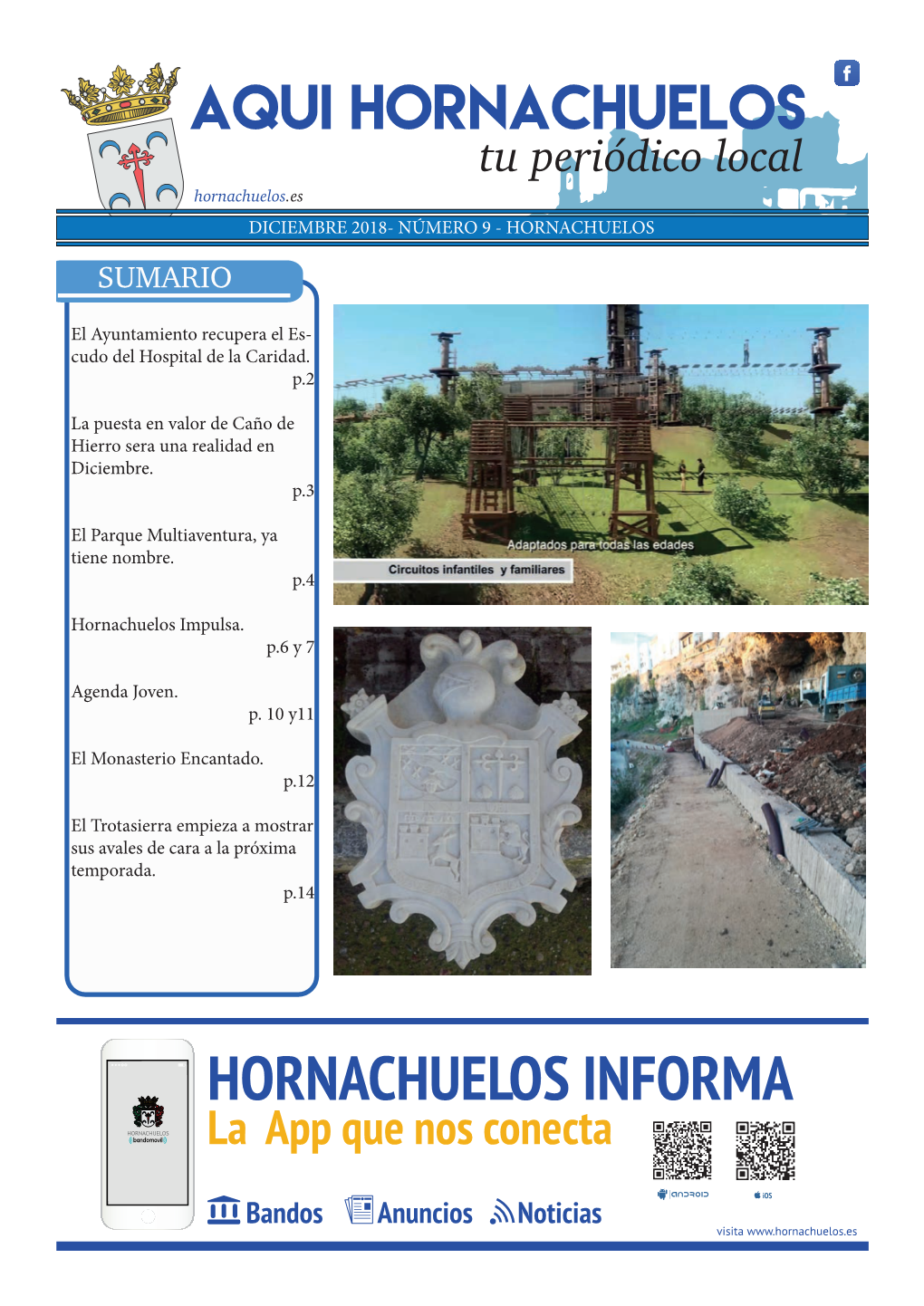 Aquí Hornachuelos. Tu Periódico Local. DICIEMBRE 2018