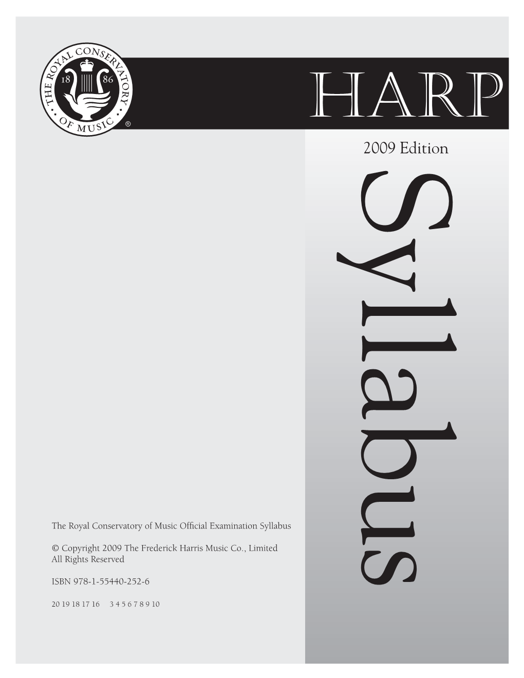 Harp Syllabus Message from the President 3 Preface