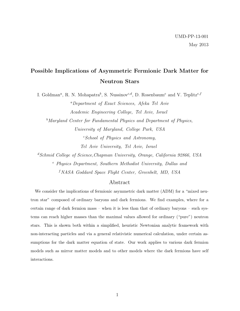 Possible Implications of Asymmetric Fermionic Dark Matter for Neutron Stars