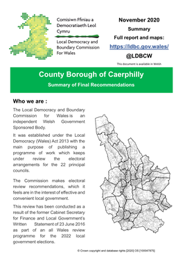 County Borough of Caerphilly