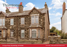 13 Cupar Road, Guardbridge, KY16 0UA 01334 474200 |