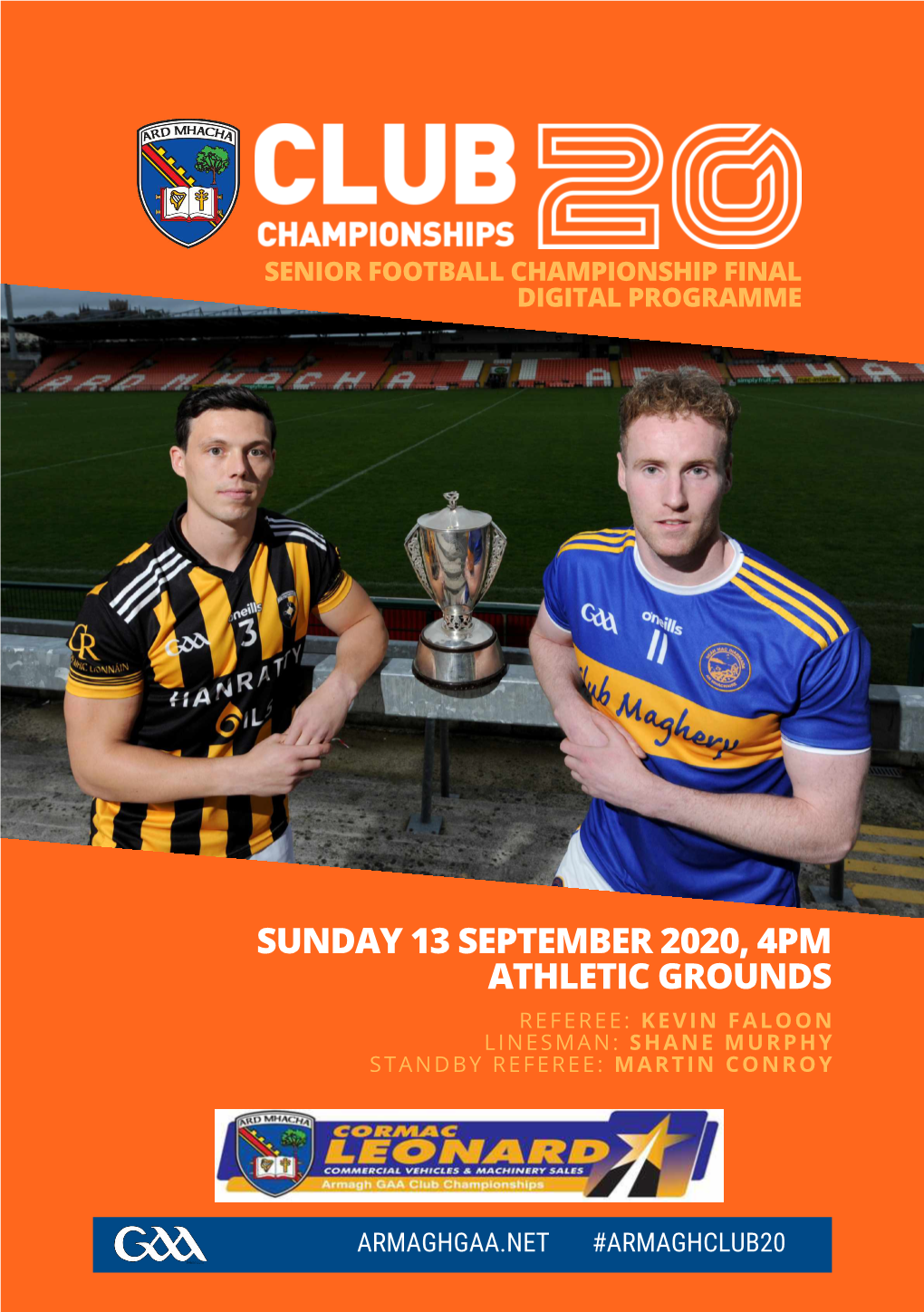 SFC Championship Final Programme