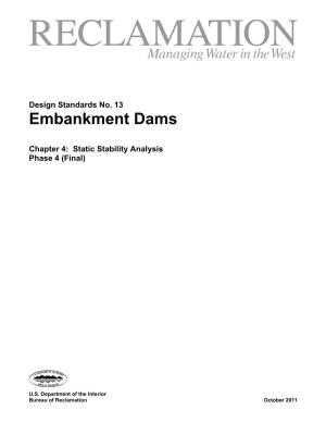 Embankment Dams