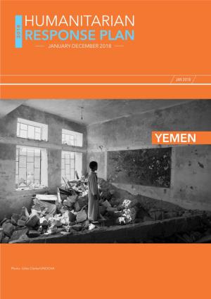 Yemen Humanitarian Response Plan