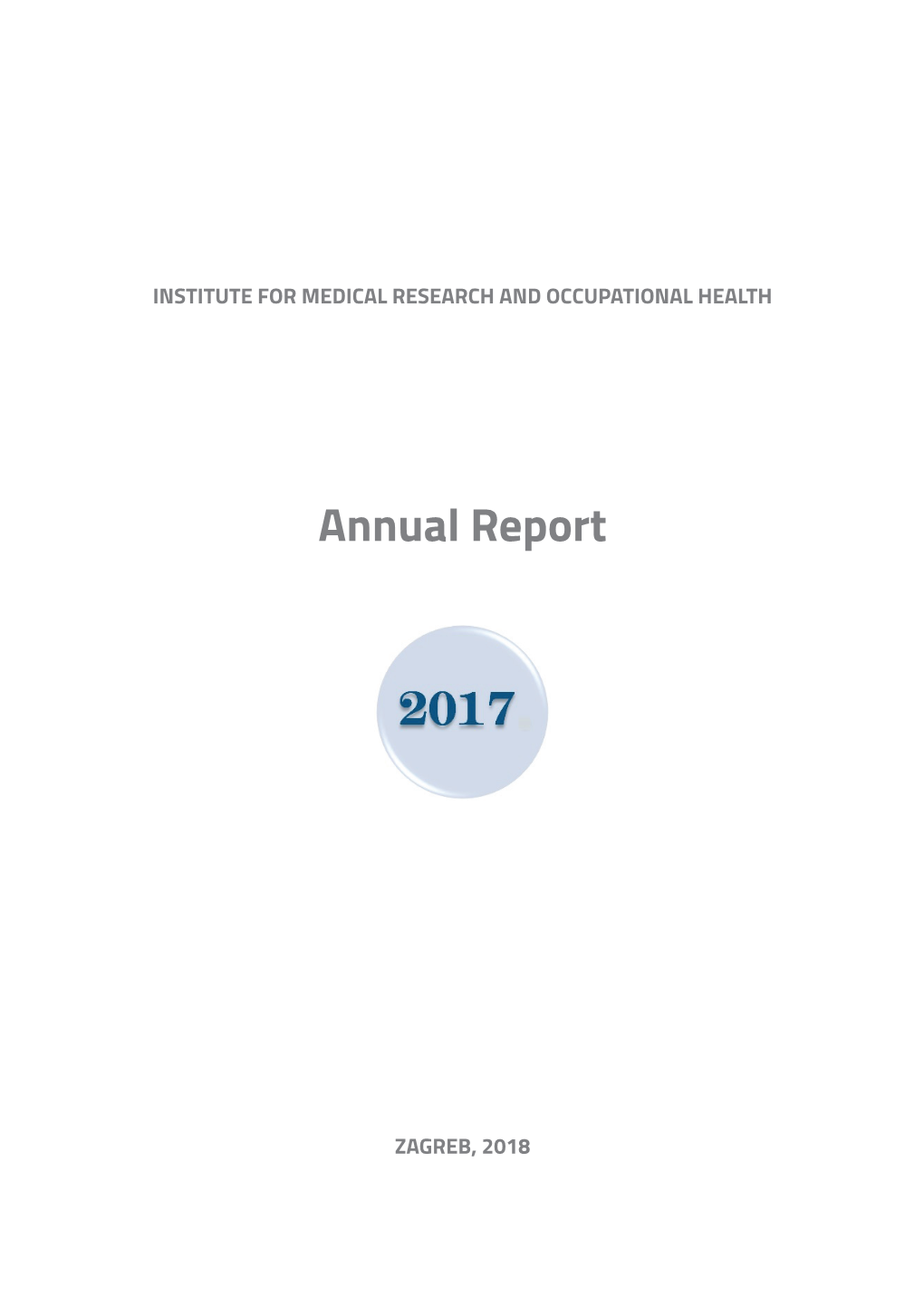 Annual Report for 2017