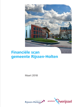 Financiële Scan Gemeente Rijssen-Holten