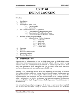 01 Indian Cooking