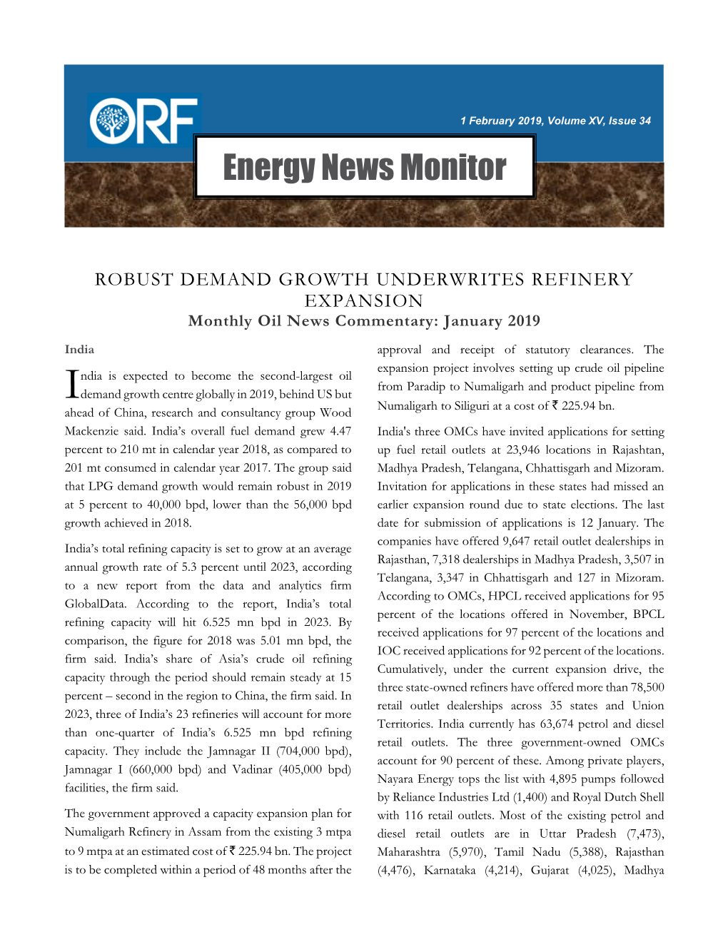 Energy News Monitor