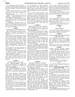 Congressional Record—House H552