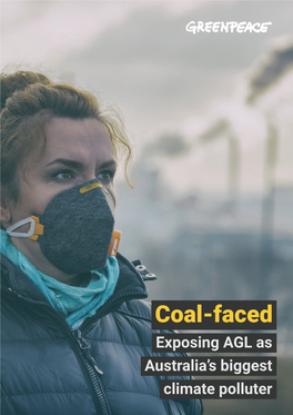 Coal-Faced Exposing AGL As Australia’S Biggest Climate Polluter Disclaimer