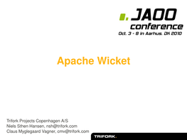 Apache Wicket