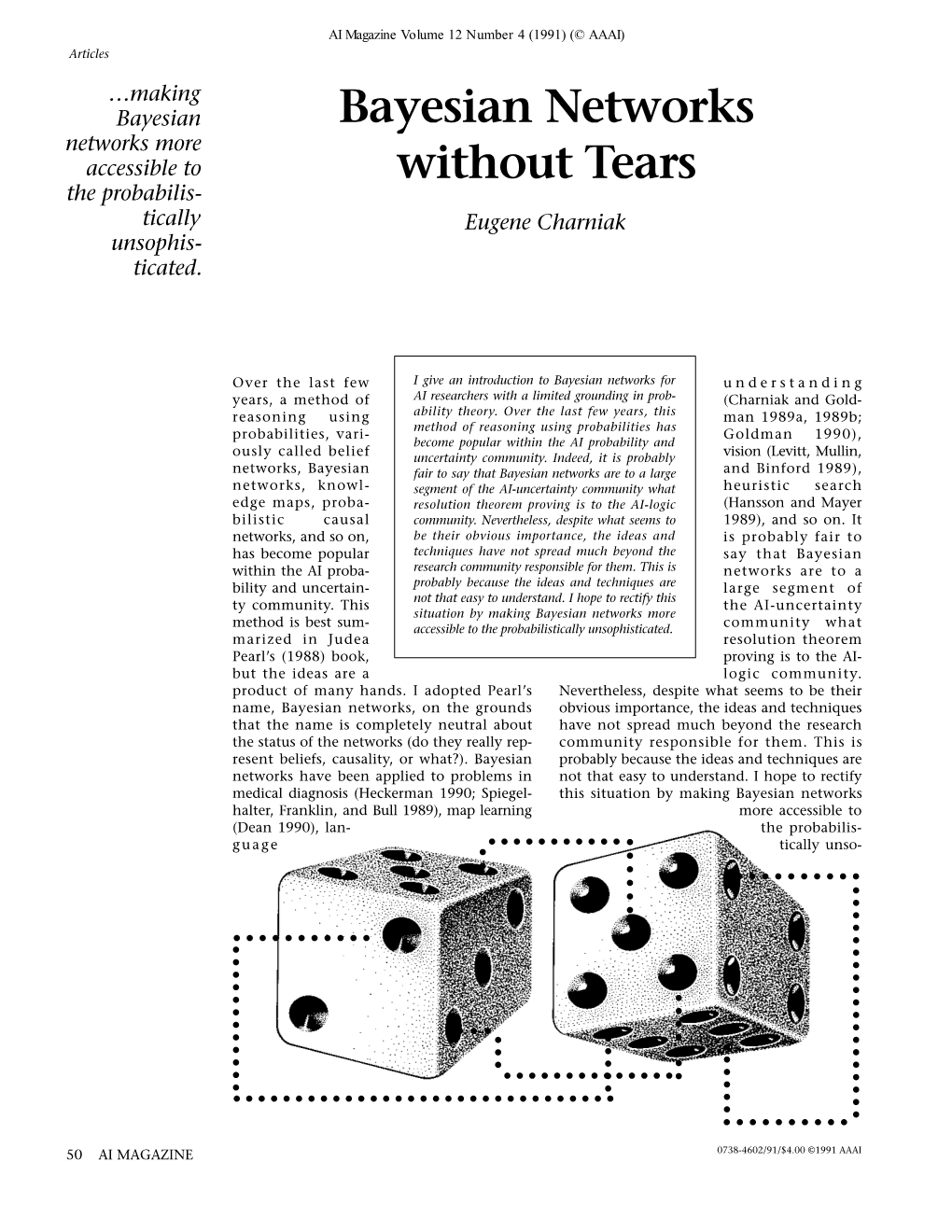 Bayesian Networks Without Tears