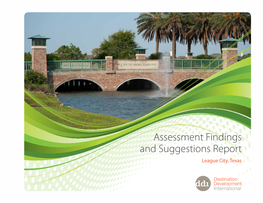 Assessment Findings and Suggestions Report League City, Texas Introduction