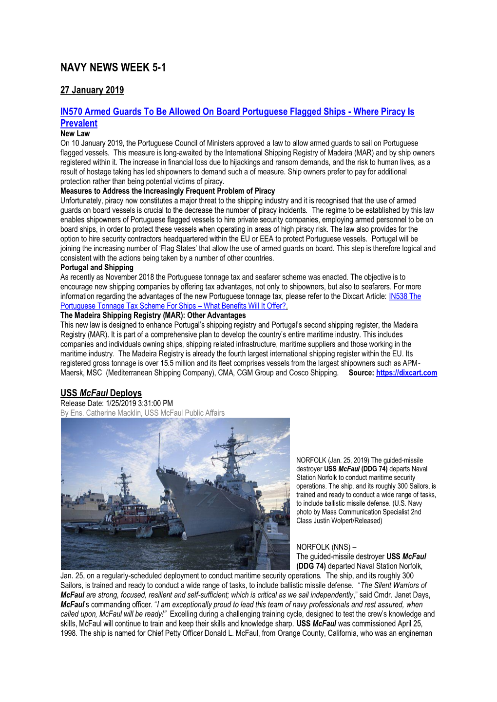Navy News Week 5-1