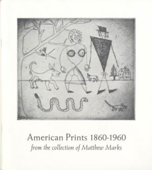 American Prints 1860-1960
