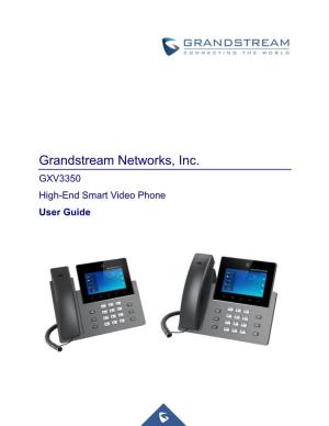 GXV3350 Call History