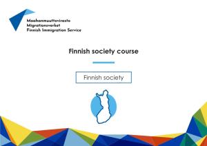 Finnish Society Course