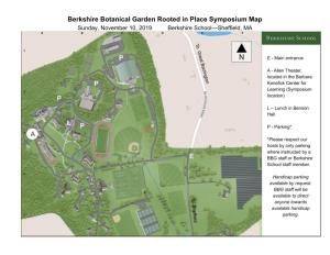 Berkshire Botanical Garden Rooted in Place Symposium