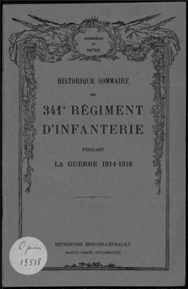 341E RÉGIMENT D'infanterie