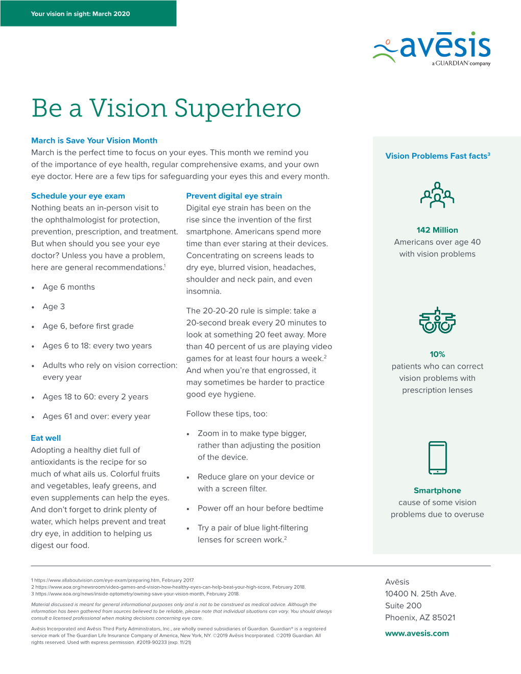 Be a Vision Superhero