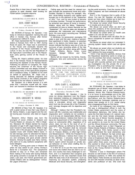 CONGRESSIONAL RECORD— Extensions of Remarks E2038 HON. JERRY MORAN HON. GREGORY W. MEEKS HON. GARY L. ACKERMAN HON. GLENN POSH