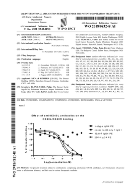 WO 2018/083248 Al 11 May 2018 (11.05.2018) W !P O IPCT