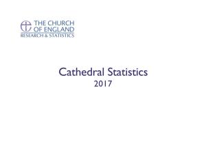 Cathedral Statistics 2017