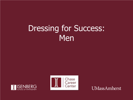 Dressing for Success: Men Your Professional Appearance