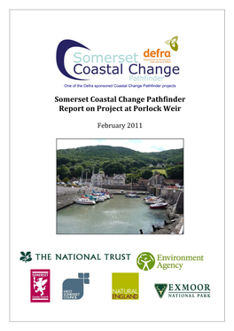 Somerset Coastal Change Pathfinder Report on Project at Porlock Weir