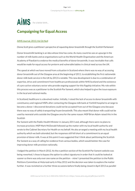 Campaigning for Equal Access • Aims.Org.Uk
