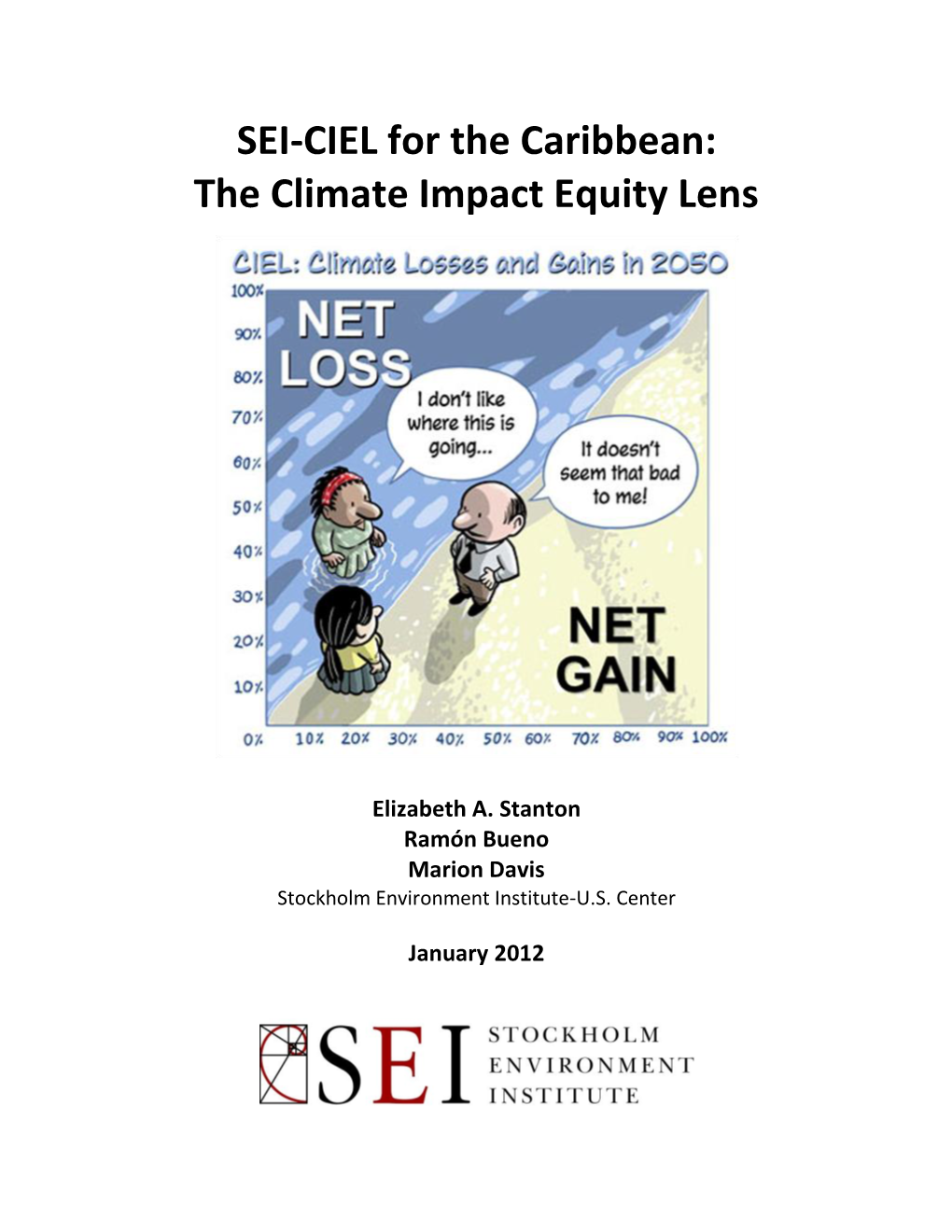 SEI-CIEL for the Caribbean: the Climate Impact Equity Lens