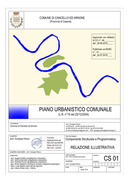 Piano Urbanistico Comunale (L.R