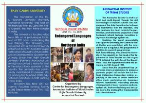 Endangered Languages of Northeast India