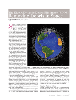 Removing Debris in Space by Jerome Pearson, Ohio Eta ’61