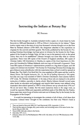 Instructing the Indians at Botany Bay