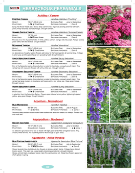 Herbaceous Perennialsperennials