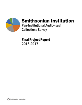 Smithsonian Pan-Institutional Audiovisual Collections Survey