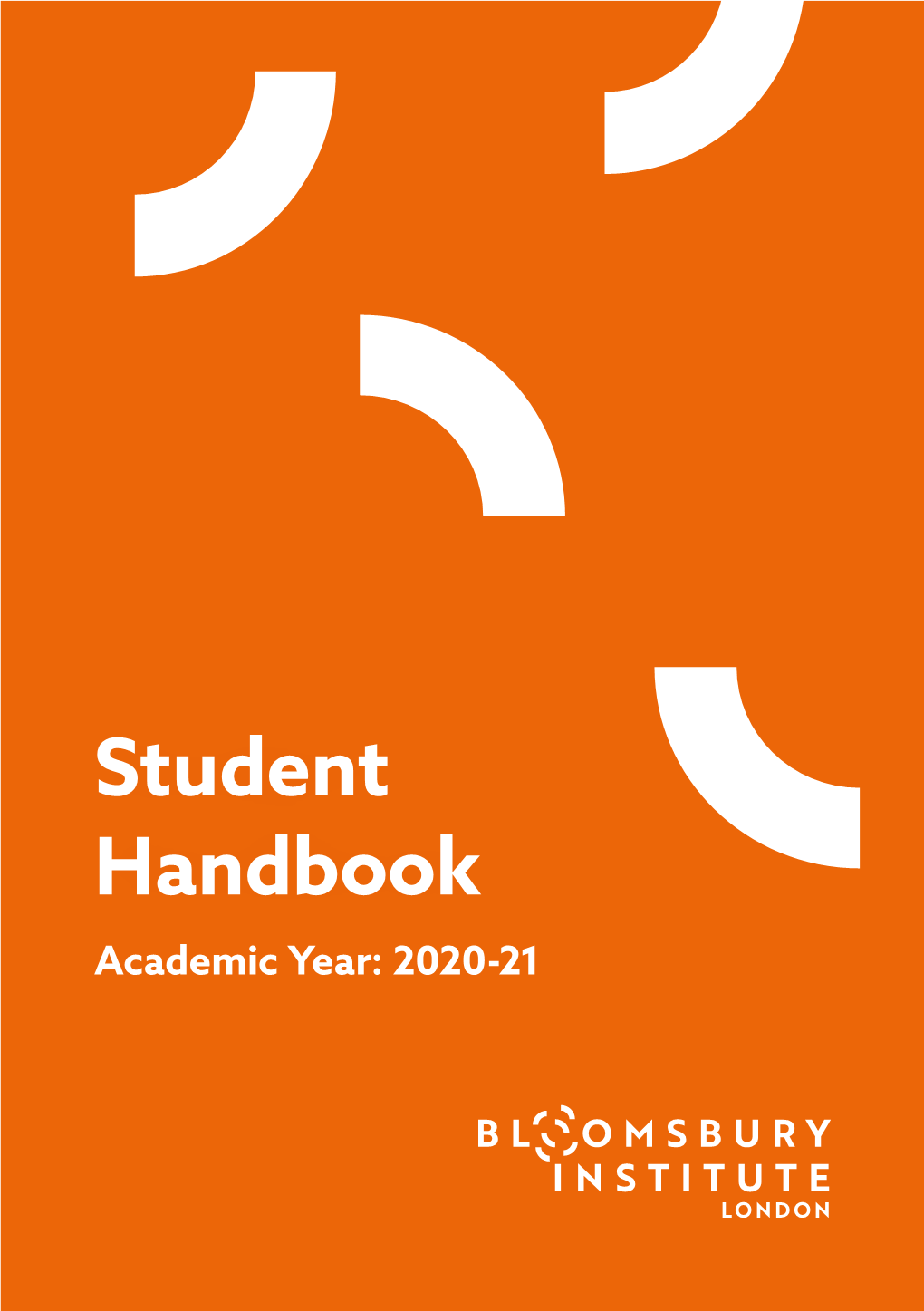 Student Handbook Academic Year: 2020-21 Contents