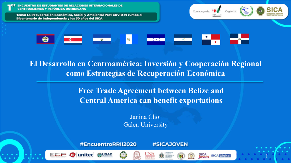 Central America Can Benefit Exportations