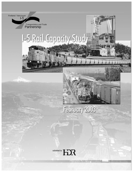 I-5 Rail Capacity Study