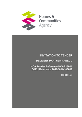 DPP2 Invitation to Tender