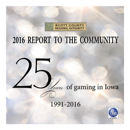 2016 Report to the Community