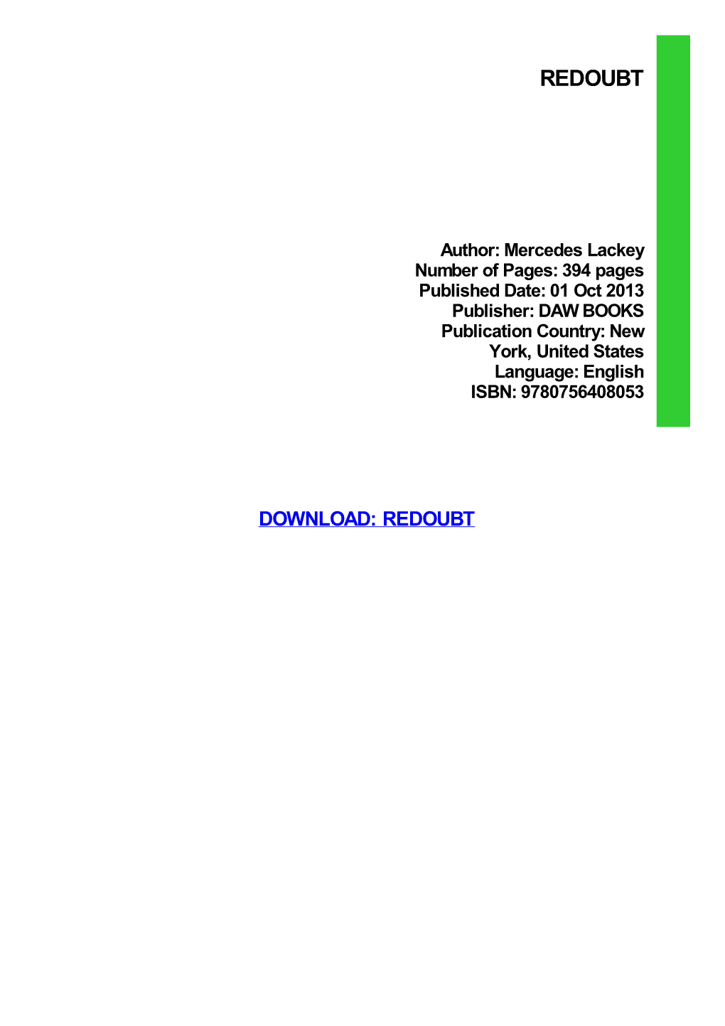 {Download PDF} Redoubt Kindle