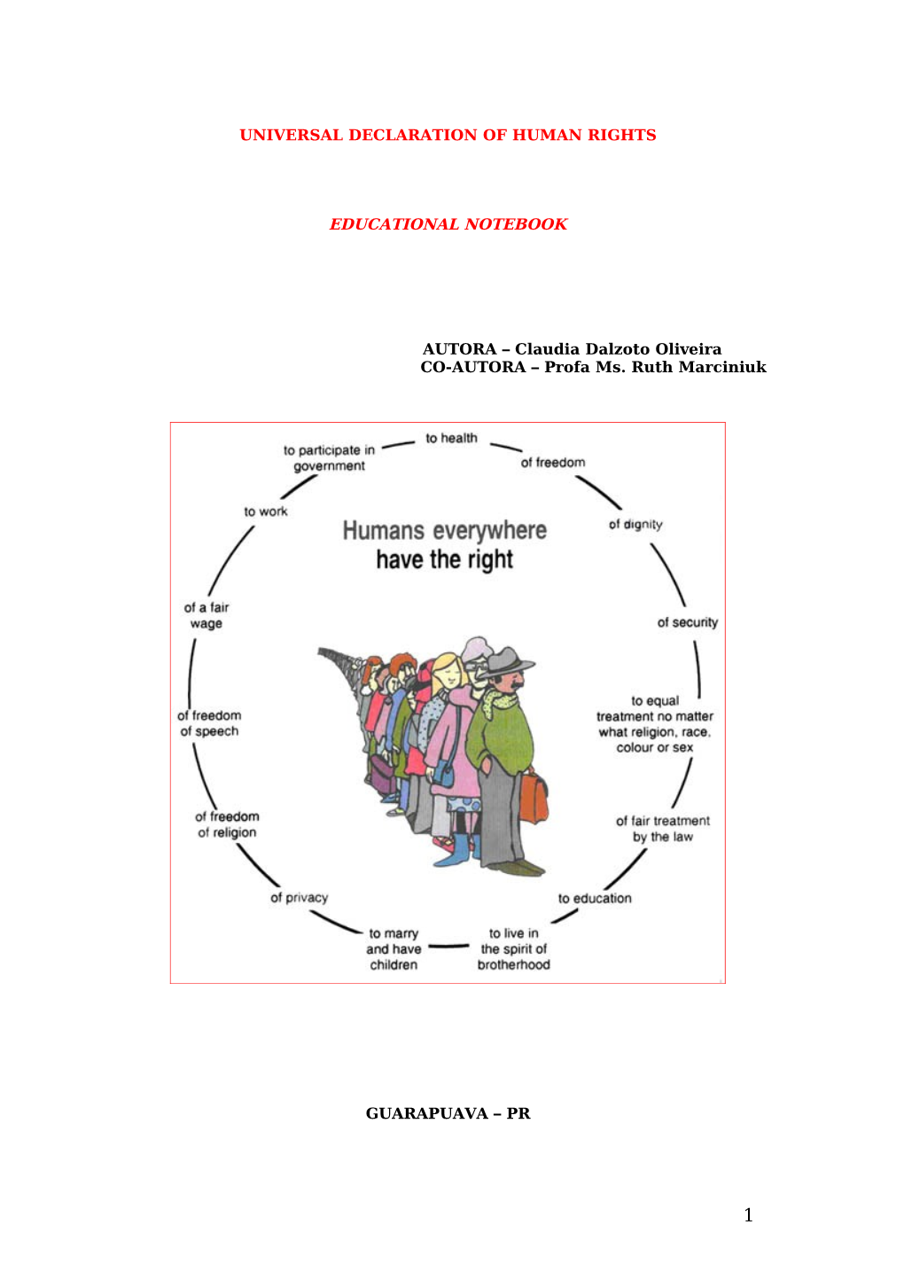 Universal Declaration Human Rights