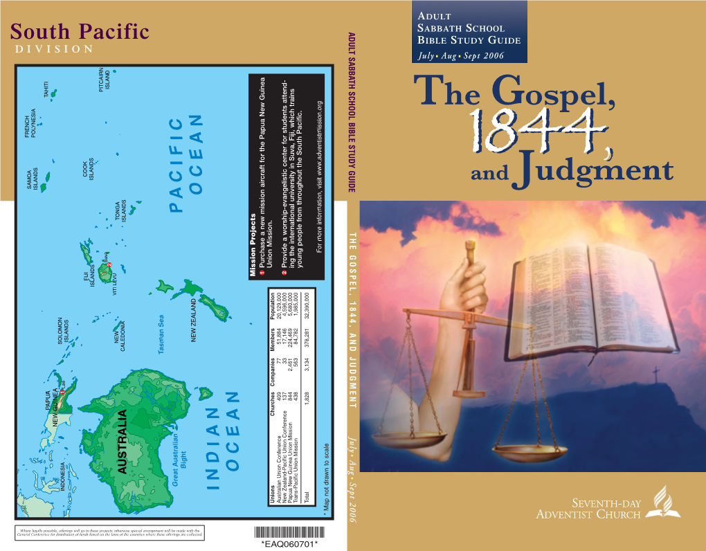 The Gospel, 1844, and Judgment