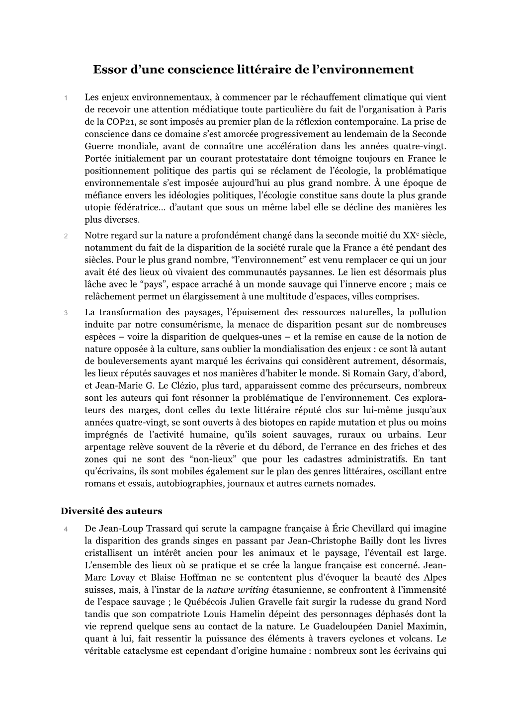 Imprimer Cet Article