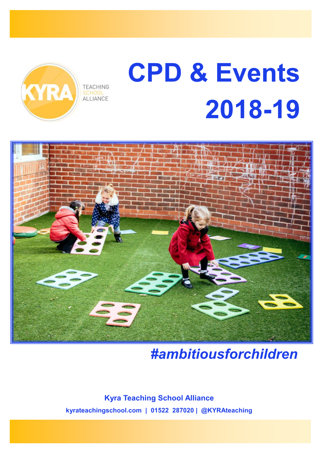 CPD & Events 2018-19