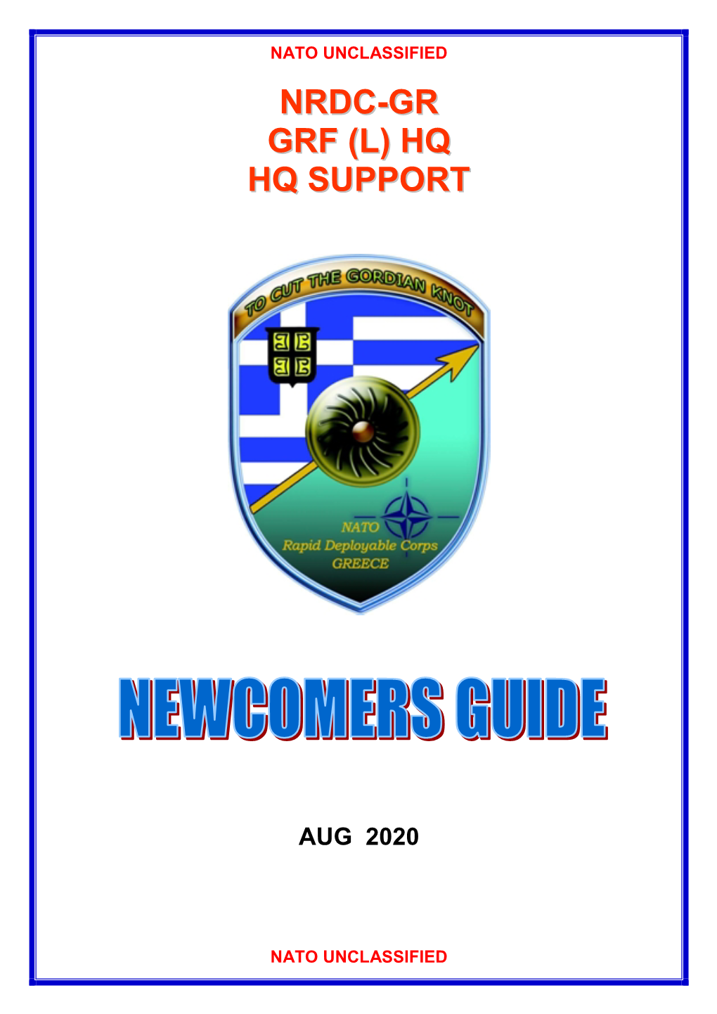 NRDC-GR Newcomers Guide